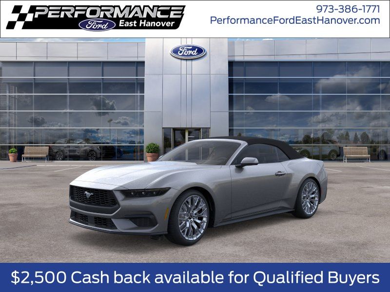 CARBONIZED GRY 2026 Ford Mustang Convertible Rear-Wheel Drive Automatic