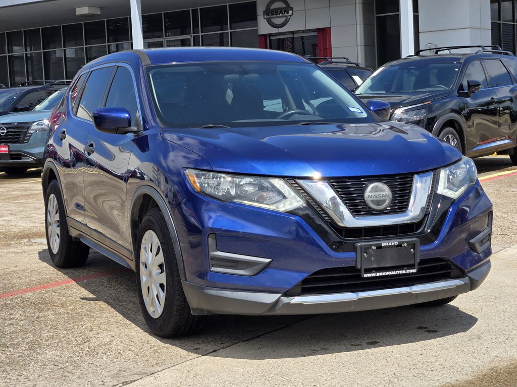 2018 Nissan Rogue S Blue at Community Toyota