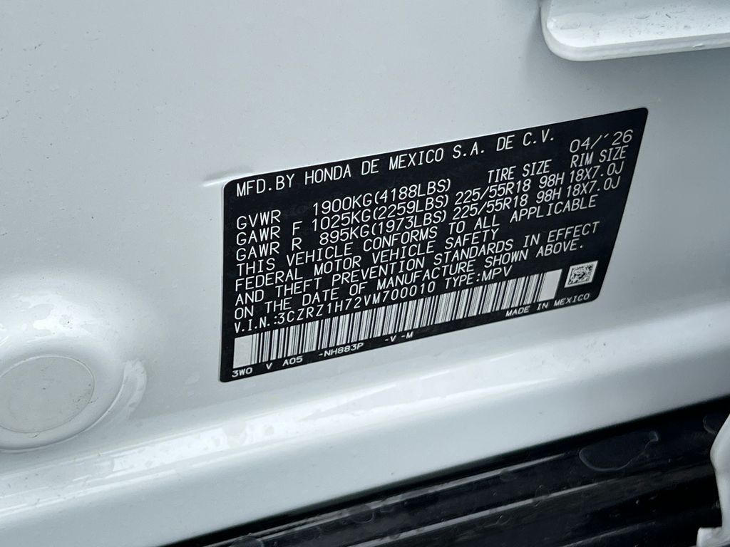 2027 Honda HR-V EX-L