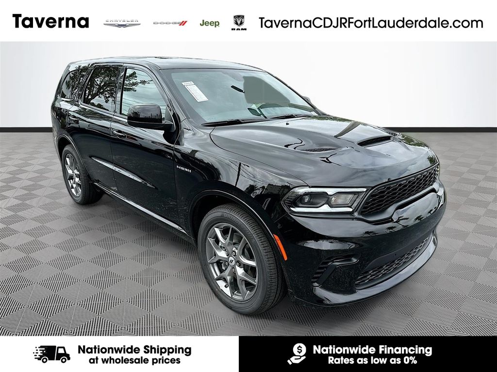 DB Black Crystal Clearcoat 2026 Dodge Durango GT HEMI AWD SUV / Crossover All-Wheel Drive 8-Speed Automatic