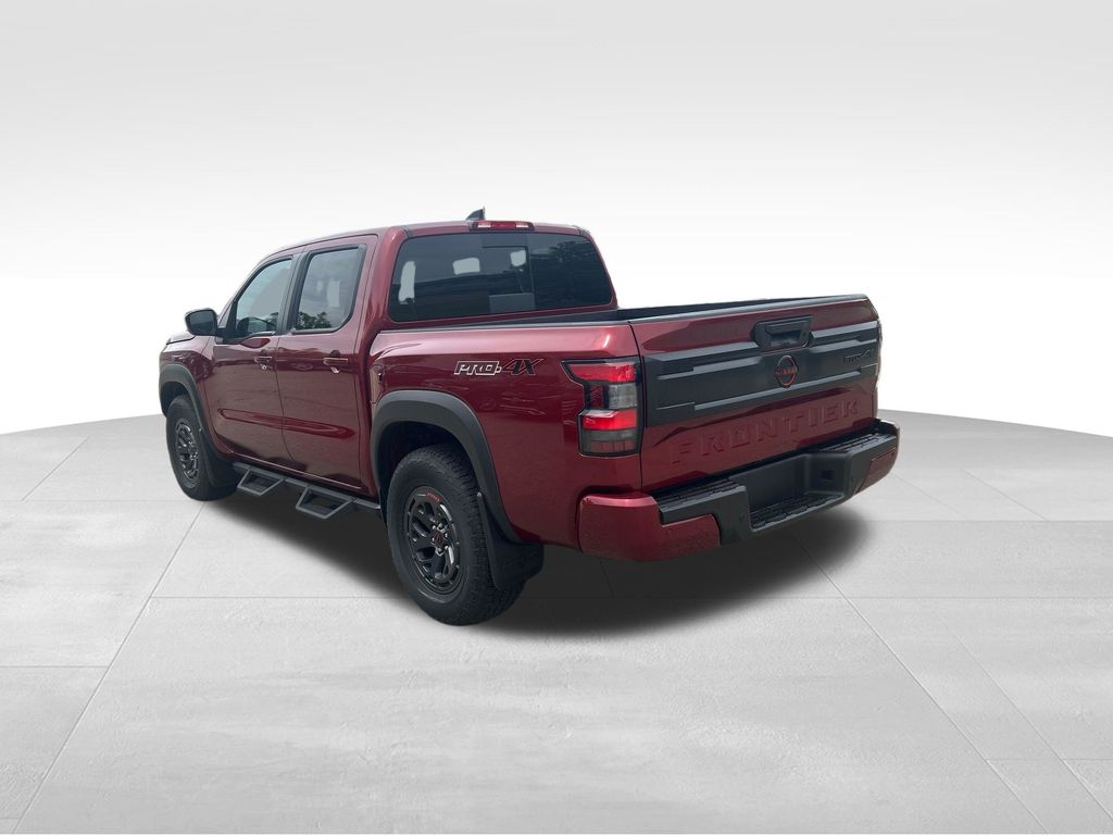 2025 Nissan Frontier PRO-4X Red at John Sisson Motors