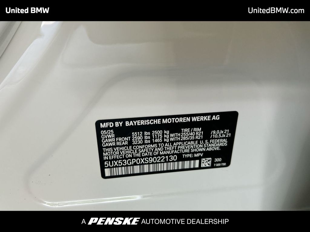 2025 BMW X3 3.0i 22