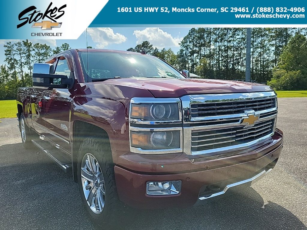 Red (Deep Ruby Metallic) 2014 Chevrolet Silverado 1500 Pickup Truck Four-Wheel Drive 6-Speed Automatic Overdrive