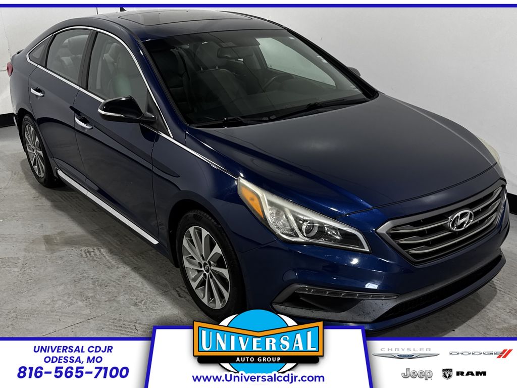 Lakeside Blue 2017 Hyundai Sonata Sport FWD Sedan Front-Wheel Drive 6-Speed Automatic