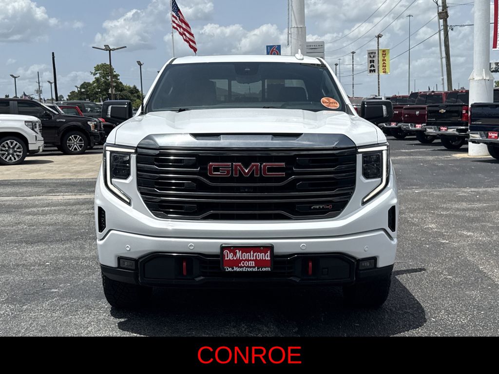 2023 GMC Sierra 1500 AT4 White at DeMontrond Gulf Freeway