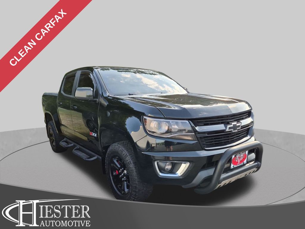 Black 2020 Chevrolet Colorado Pickup Truck Four-Wheel Drive 8-Speed Automatic