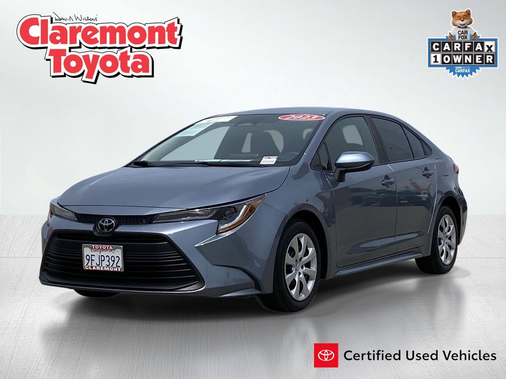 Celestite 2023 Toyota Corolla LE FWD Sedan Front-Wheel Drive Continuously Variable Transmission