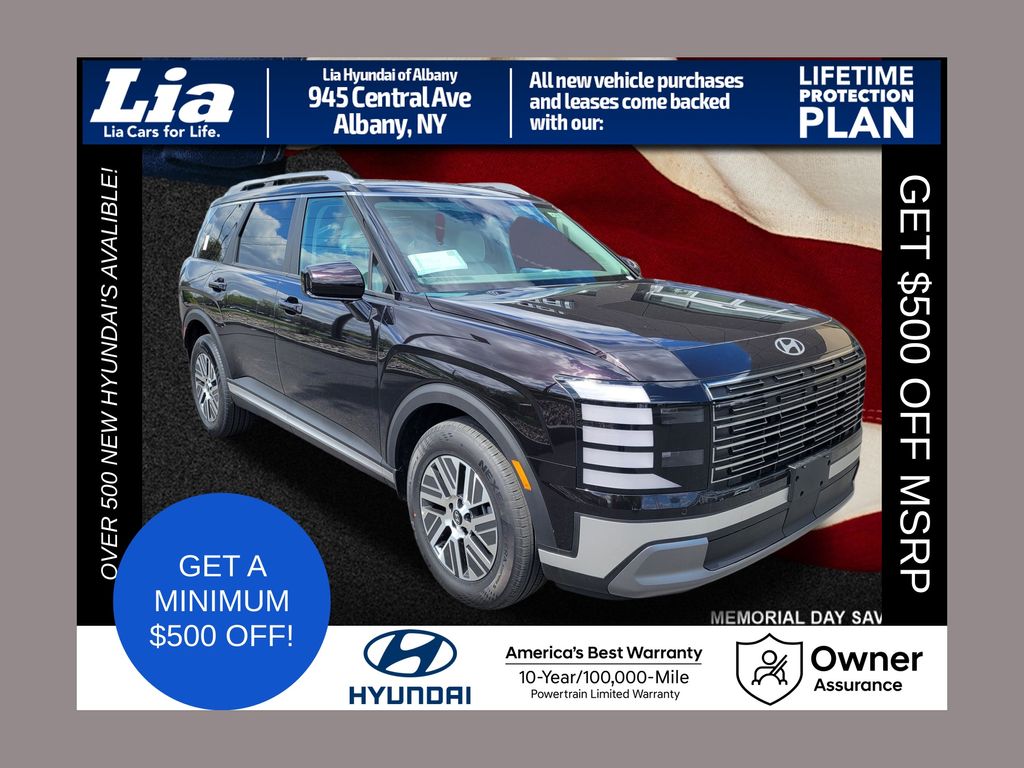 Red (Galaxy Maroon Pearl) 2026 Hyundai Palisade Hybrid SEL AWD SUV / Crossover All-Wheel Drive 6-Speed Automatic