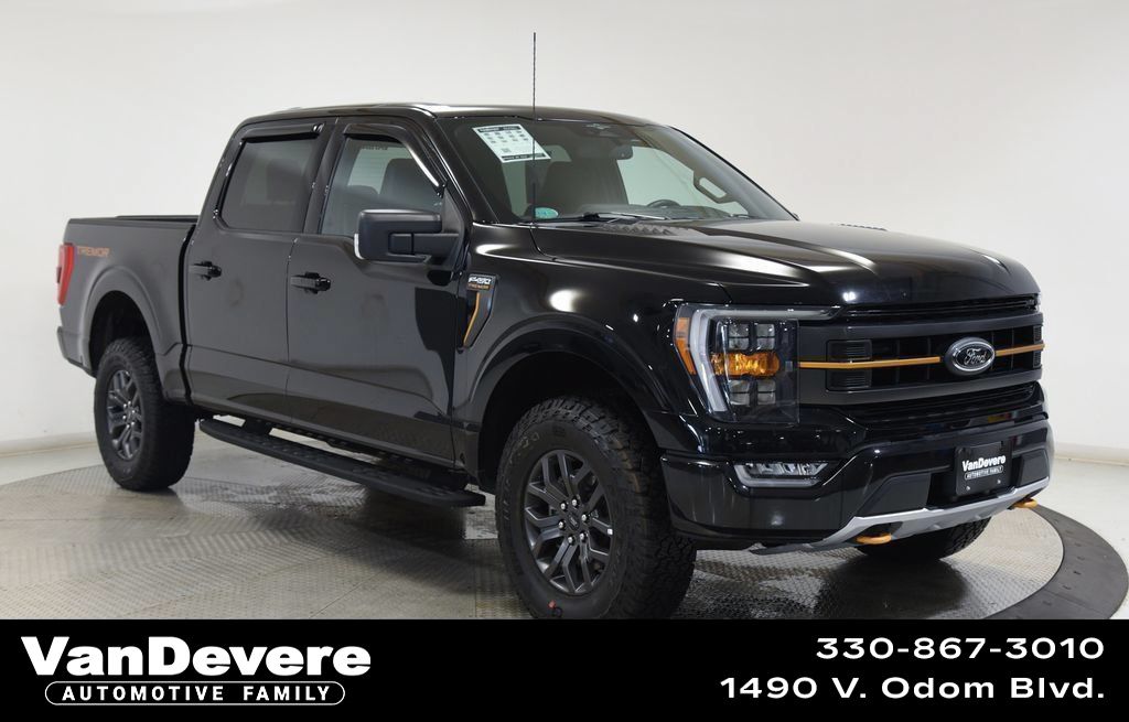 Agate Black Metallic 2023 Ford F-150 Pickup Truck Four-Wheel Drive Automatic