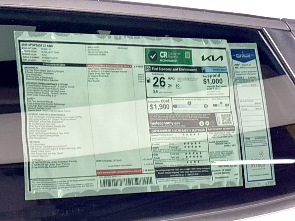 2026 Kia Sportage LX