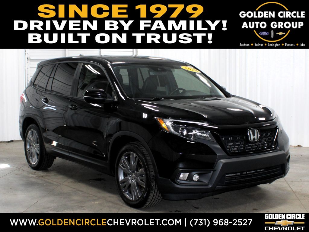Crystal Black Pearl 2020 Honda Passport EX-L FWD SUV / Crossover Front-Wheel Drive 9-Speed Automatic
