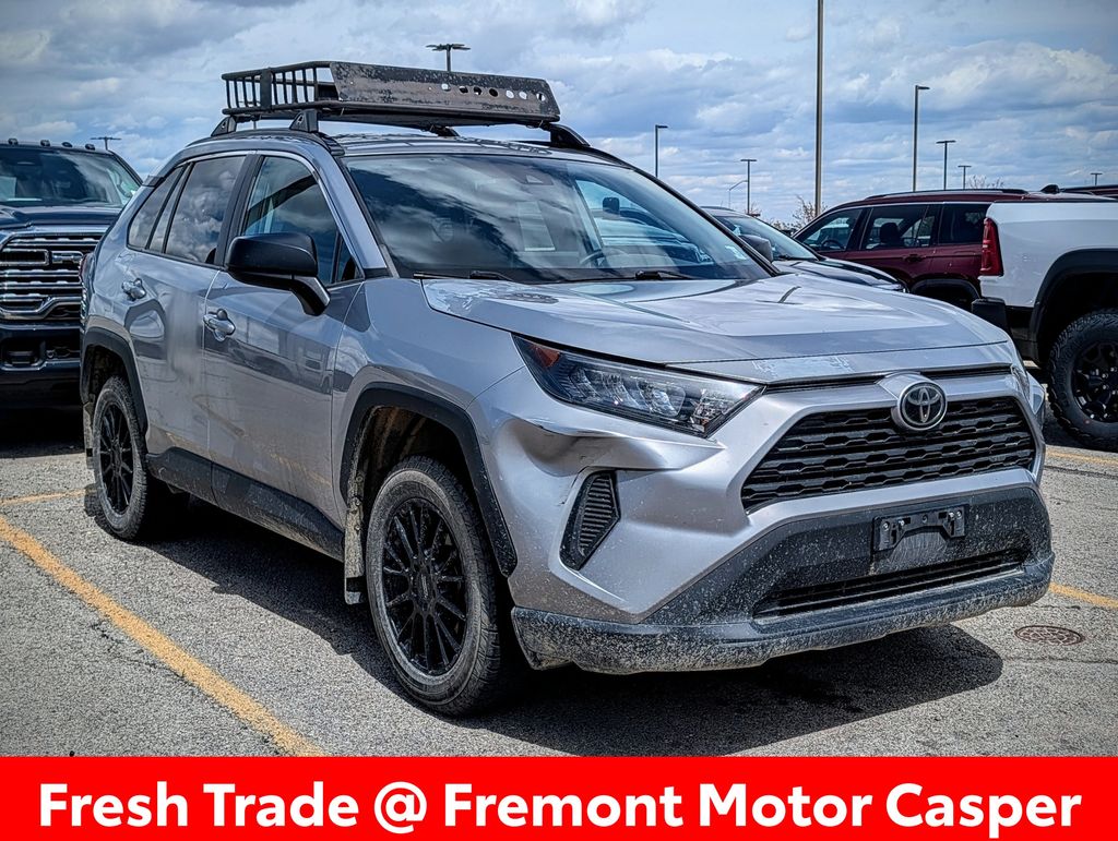 Silver Sky Metallic 2020 Toyota RAV4 LE AWD SUV / Crossover All-Wheel Drive 8-Speed Automatic