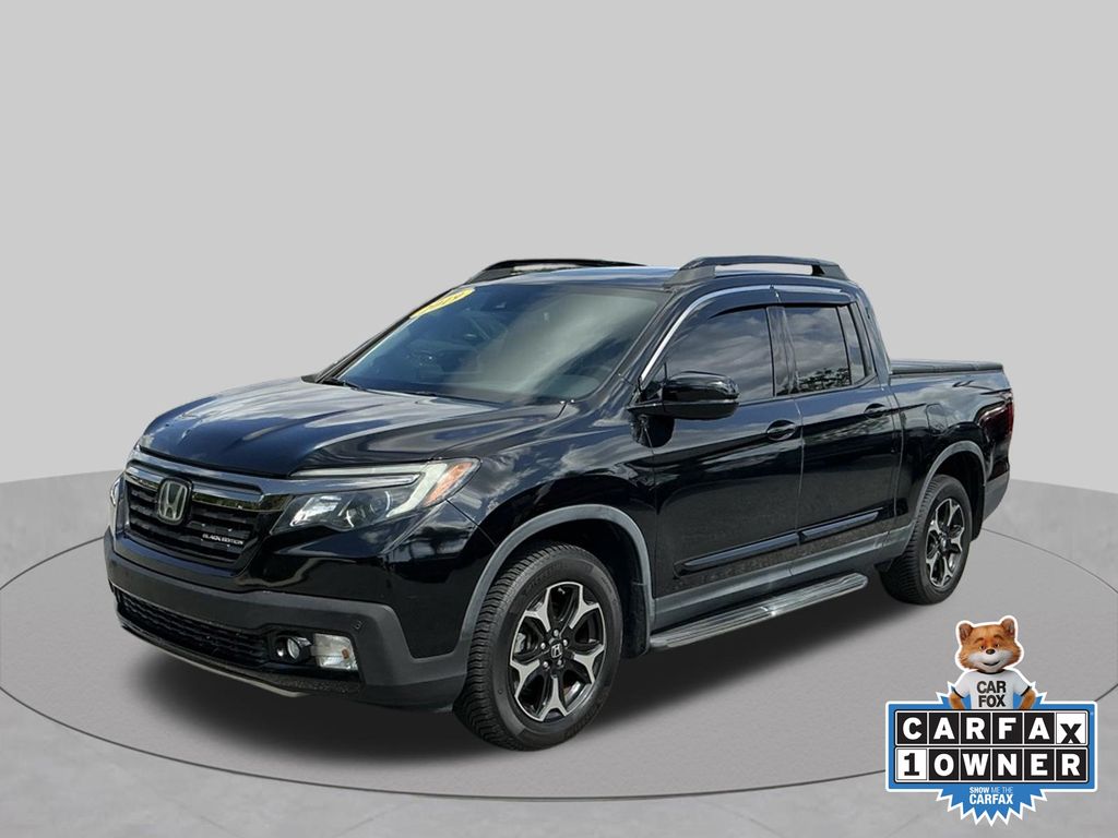 Crystal Black Pearl 2019 Honda Ridgeline Pickup Truck All-Wheel Drive 6-Speed Automatic