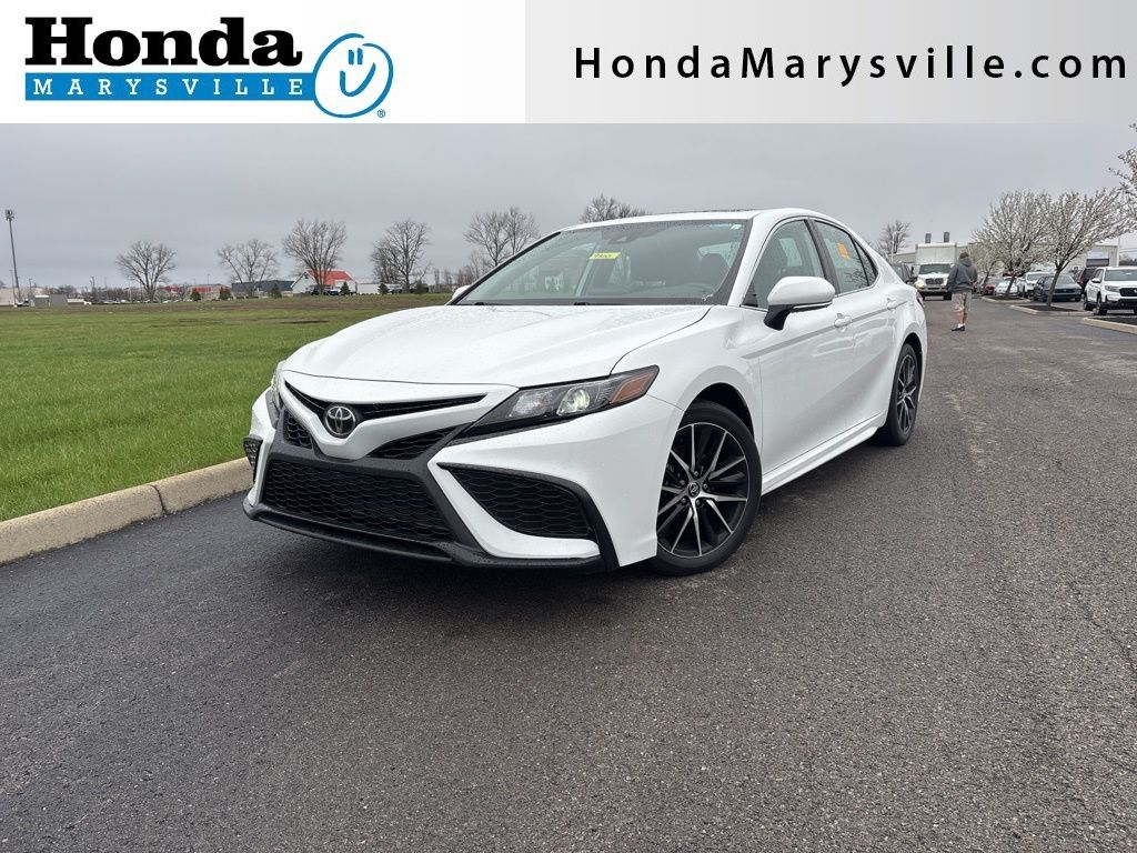 Ice Cap 2023 Toyota Camry SE FWD Sedan Front-Wheel Drive 8-Speed Automatic