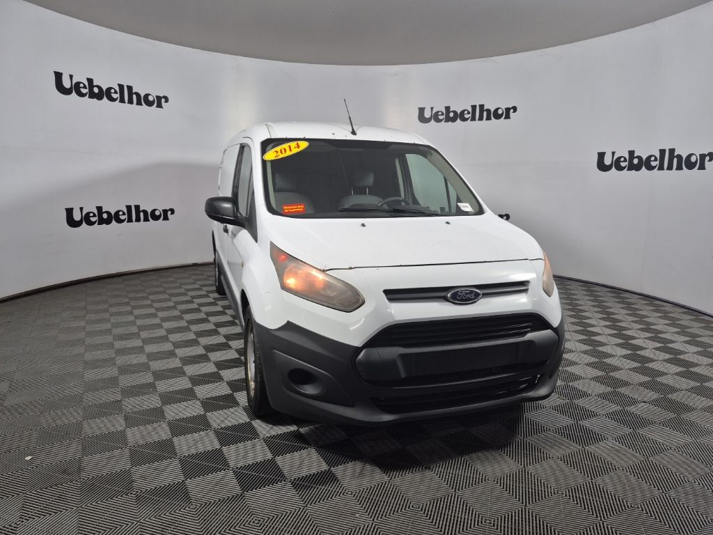 Frozen White 2014 Ford Transit Connect Van Front-Wheel Drive 6-Speed Automatic