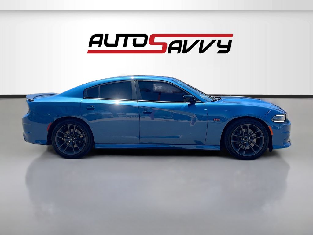 Used 2022 Blue Dodge R/T Scat Pack image 8