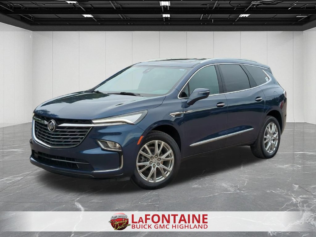 Blue Metallic 2024 Buick Enclave SUV / Crossover Four-Wheel Drive 9-Speed Automatic