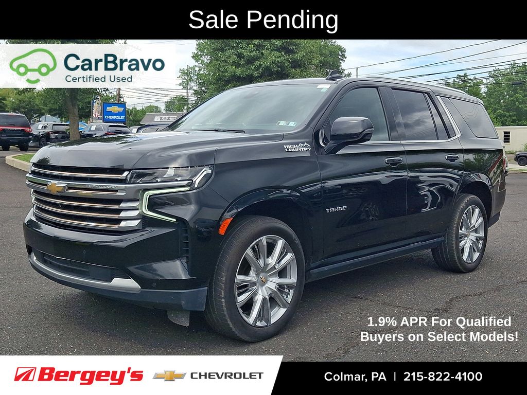 Black 2021 Chevrolet Tahoe SUV / Crossover Four-Wheel Drive 