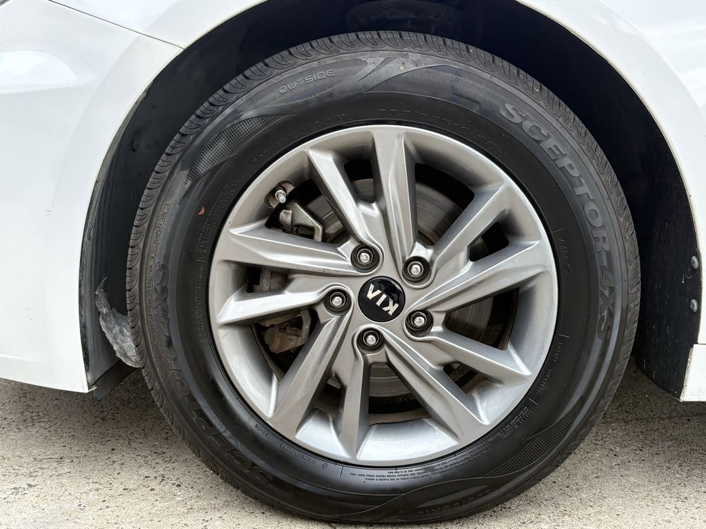 2020 Kia Optima LX White at DeMontrond Mazda