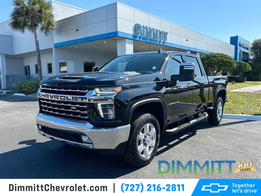 Mosaic Black Metallic 2022 Chevrolet Silverado 2500HD LTZ Crew Cab 4WD Pickup Truck Four-Wheel Drive Automatic