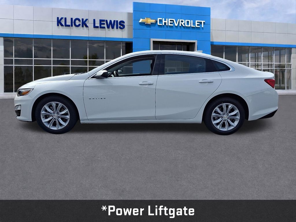 2025 Chevrolet Malibu LT White at Klick Lewis Buick Chevrolet