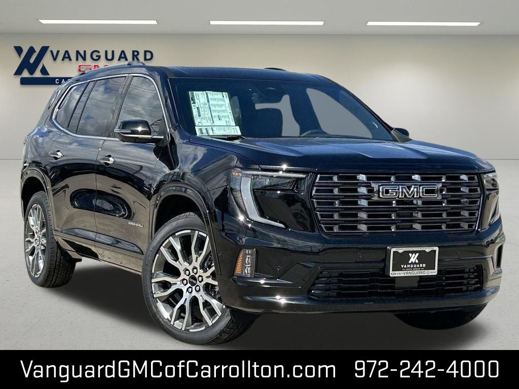 Black (Ebony Twilight Metallic) 2026 GMC Acadia SUV / Crossover Four-Wheel Drive 8-Speed Automatic