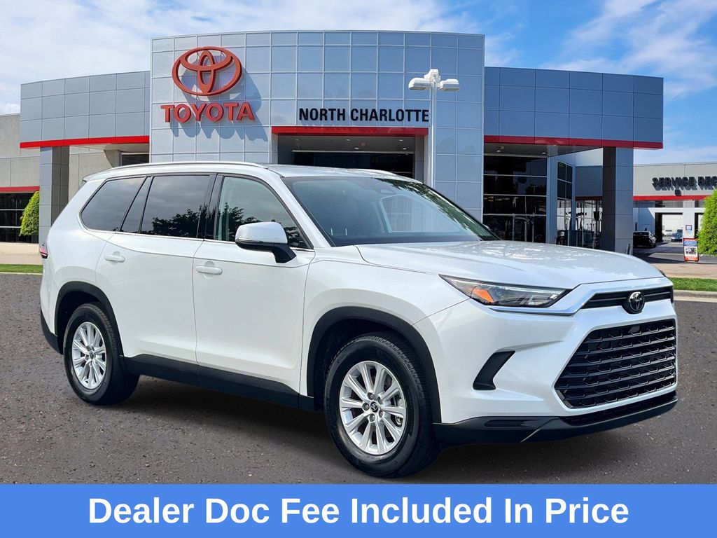 White (Wind Chill Pearl) 2025 Toyota Grand Highlander SUV / Crossover All-Wheel Drive 8-Speed Automatic