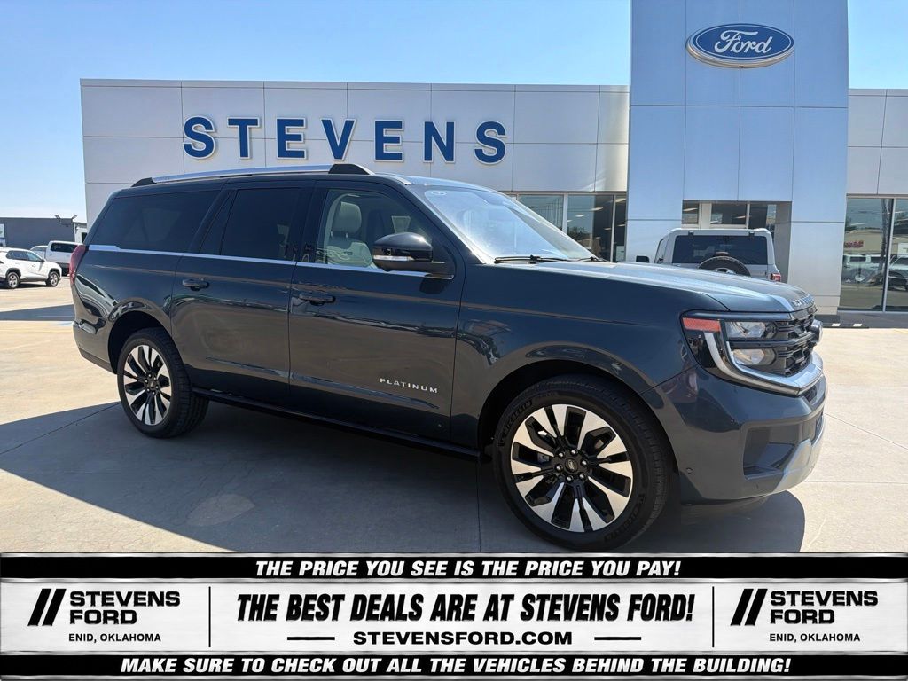 Stone Blue Metallic 2025 Ford Expedition SUV / Crossover Four-Wheel Drive Automatic