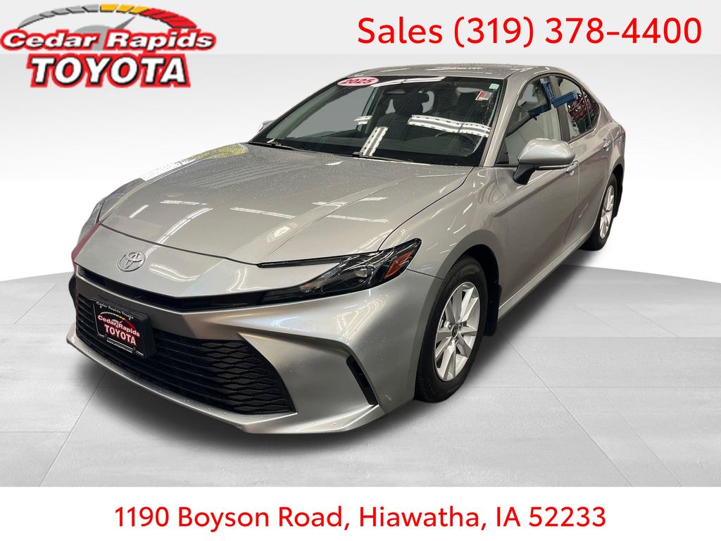 Celestial Silver Metallic 2025 Toyota Camry Sedan Front-Wheel Drive Continuously Variable Transmission