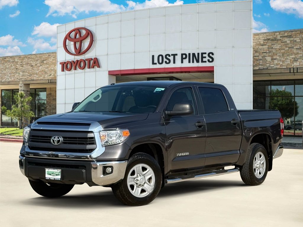 Magnetic Gray Metallic 2014 Toyota Tundra Pickup Truck 4X2 6-Speed Automatic Overdrive