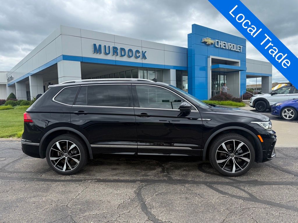 Deep Black 2023 Volkswagen Tiguan SUV / Crossover All-Wheel Drive 8-Speed Automatic