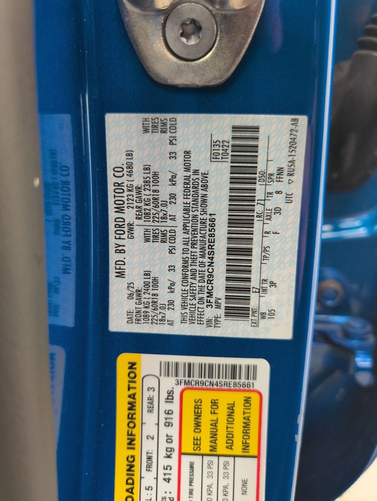 Certified Used 2025 Blue Ford Outer Banks image 38