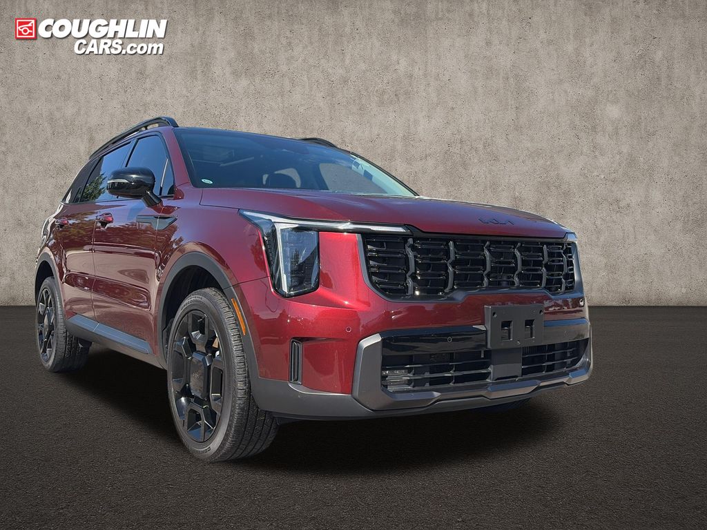 Dawning Red 2025 Kia Sorento SUV / Crossover All-Wheel Drive 8-Speed Dual Clutch