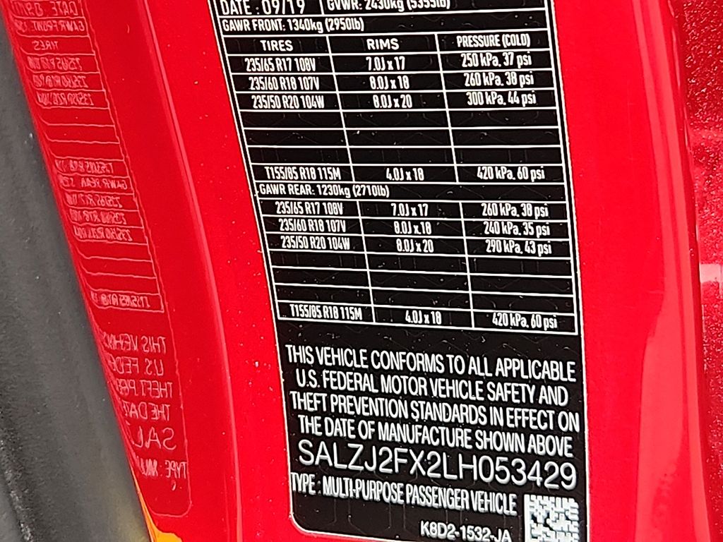 Thumbnail: 2020 Land Rover Range Rover Evoque - 26