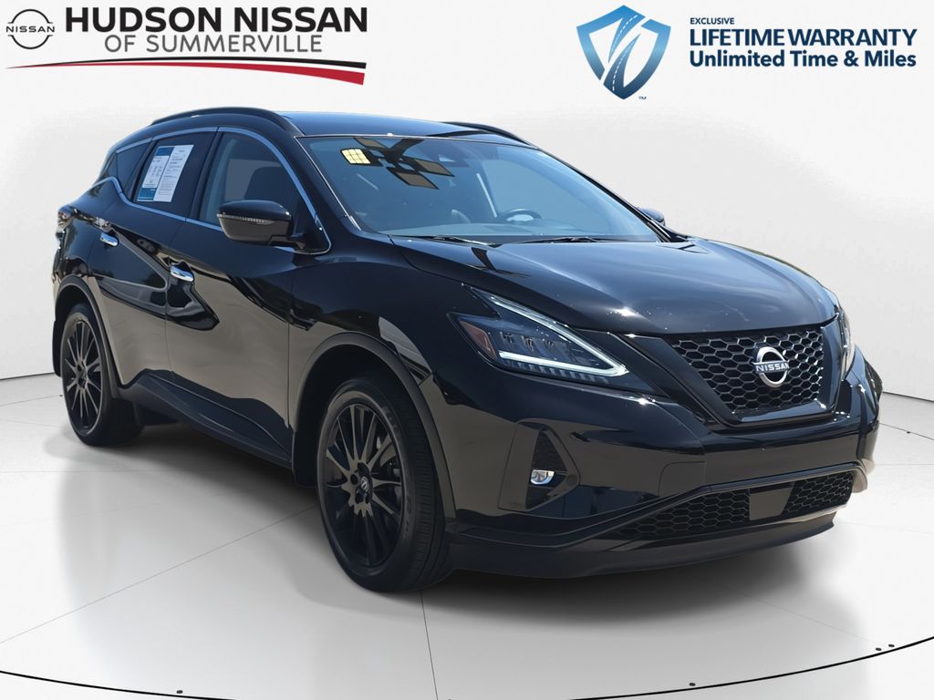 2024 Super Black Nissan Murano SV FWD SUV