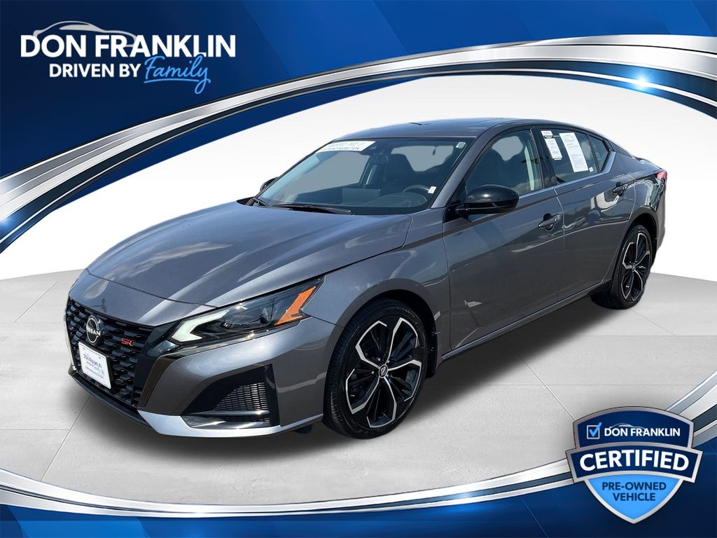 Gray (Gun Metallic) 2023 Nissan Altima Sedan All-Wheel Drive Continuously Variable Transmission