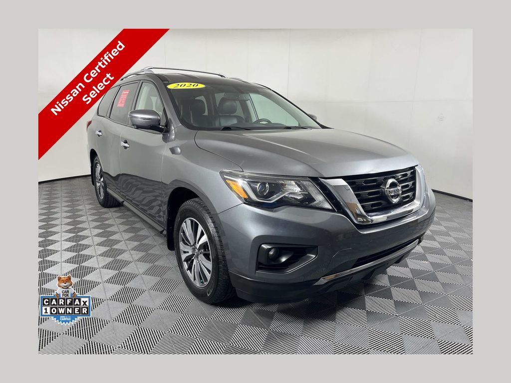 Gray (Gun Metallic) 2020 Nissan Pathfinder SL 4WD SUV / Crossover Four-Wheel Drive Continuously Variable Transmission