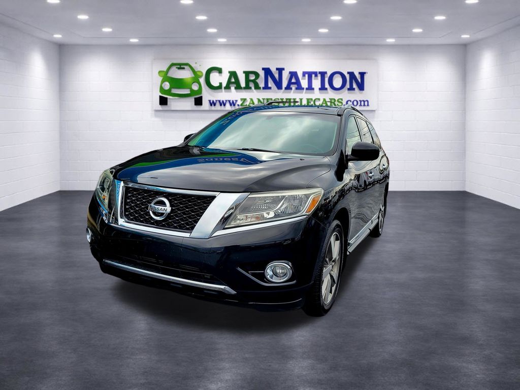 Gray (Magnetic Black) 2015 Nissan Pathfinder Platinum 4WD SUV / Crossover Four-Wheel Drive Continuously Variable Transmission