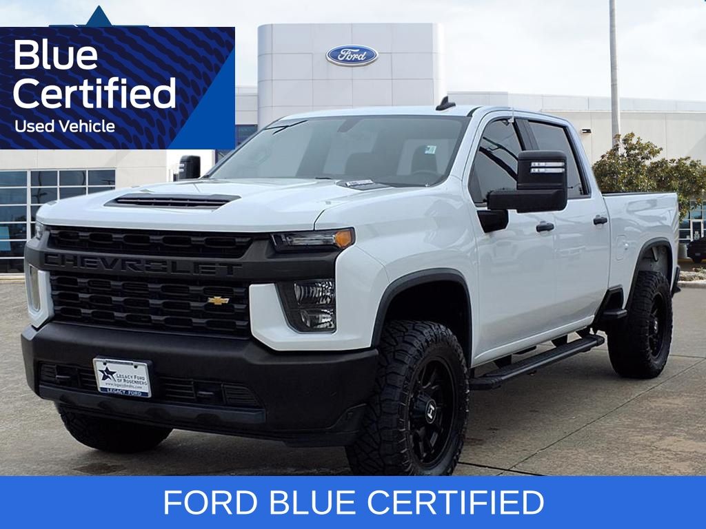 2021 Chevrolet Silverado 2500HD Work Truck White at Traditions Chevrolet