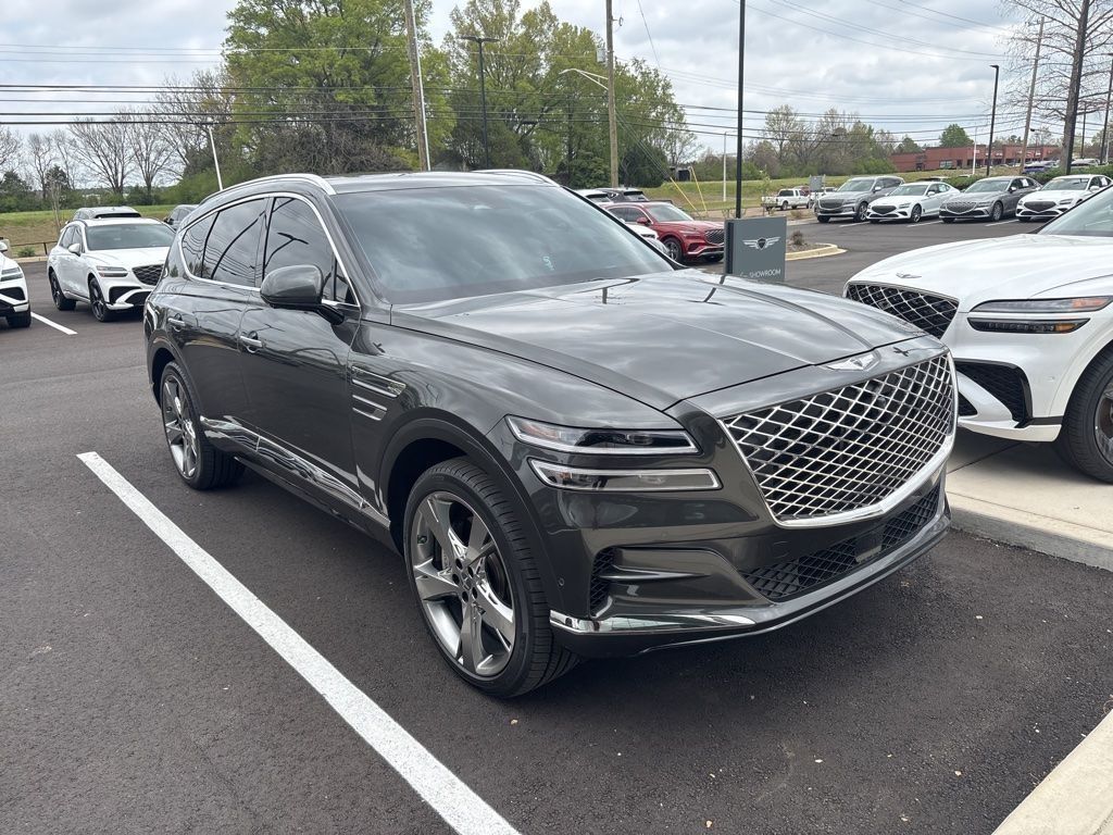 Makalu Gray 2024 Genesis GV80 3.5T AWD SUV / Crossover All-Wheel Drive 8-Speed Automatic
