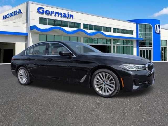 Used 2023 Black Sapphire Metallic BMW 530i xDrive image 3