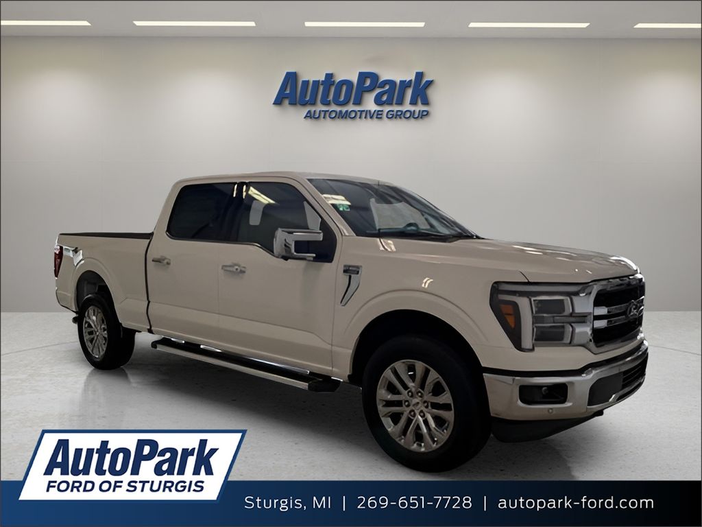 White 2026 Ford F-150 Pickup Truck Four-Wheel Drive Automatic