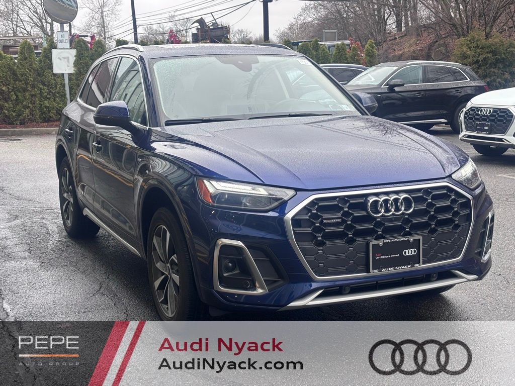 Used 2023 Blue Audi S line Premium Plus image 3