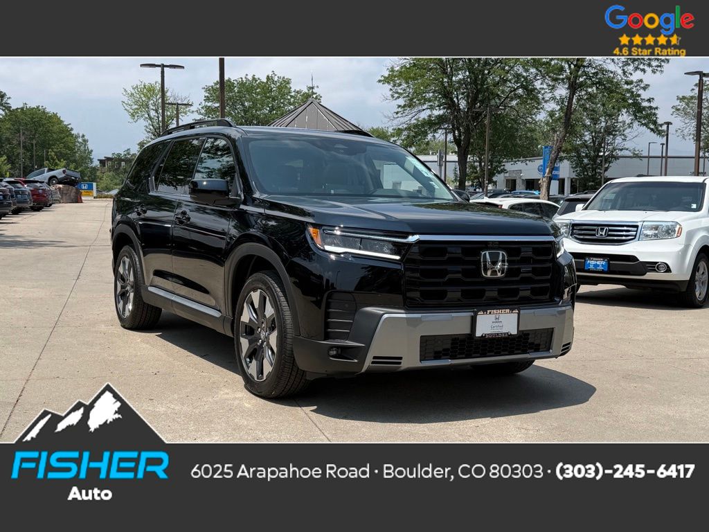 Black (CRYSTAL BLK PRL) 2026 Honda Pilot SUV / Crossover All-Wheel Drive Automatic