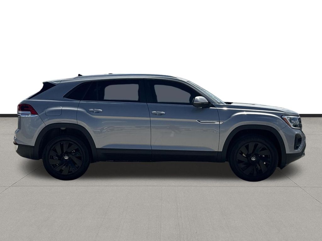 2026 Volkswagen Atlas Cross Sport 2.0T SE w/Technology Silver at DeMontrond Auto Country