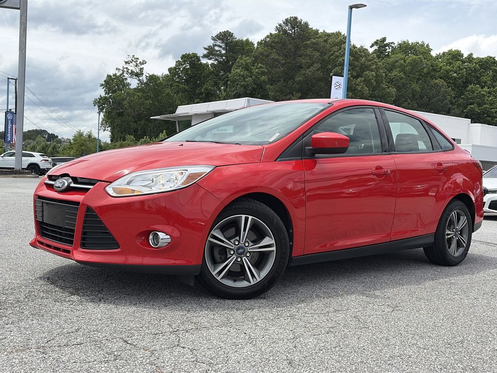 RACE RED 2012 Ford Focus SE Sedan Front-Wheel Drive 6-Speed Automatic