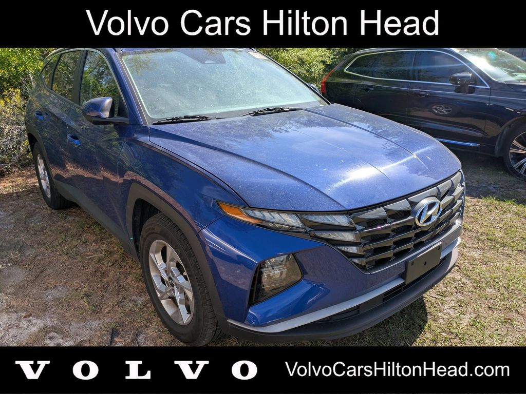 Intense Blue 2024 Hyundai Tucson SEL FWD SUV / Crossover Front-Wheel Drive 8-Speed Automatic