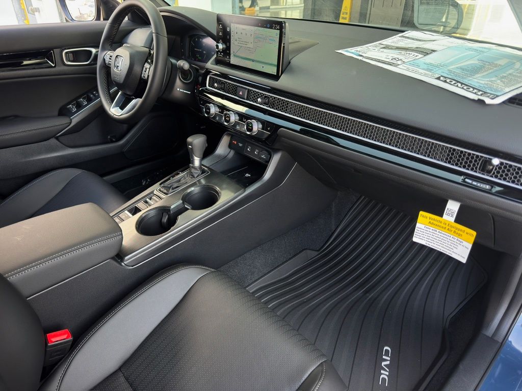 2026 Honda Civic Hybrid Sport Touring Blue at Community Honda