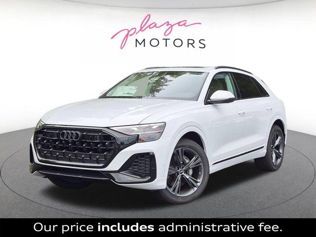 Glacier White Metallic 2026 Audi Q8 SUV / Crossover All-Wheel Drive 8-Speed Automatic