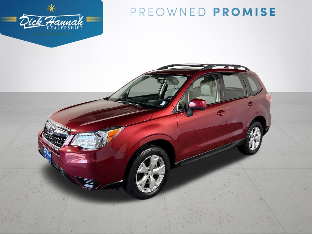 Venetian Red Pearl 2016 Subaru Forester 2.5i Premium SUV / Crossover All-Wheel Drive Continuously Variable Transmission